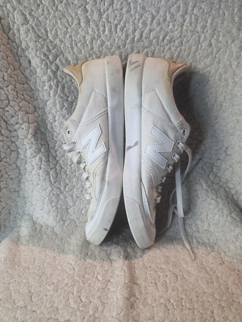 New Balance Numeric 212 Pro Court NM212NTT White Canvas Mens Shoes Size 10
